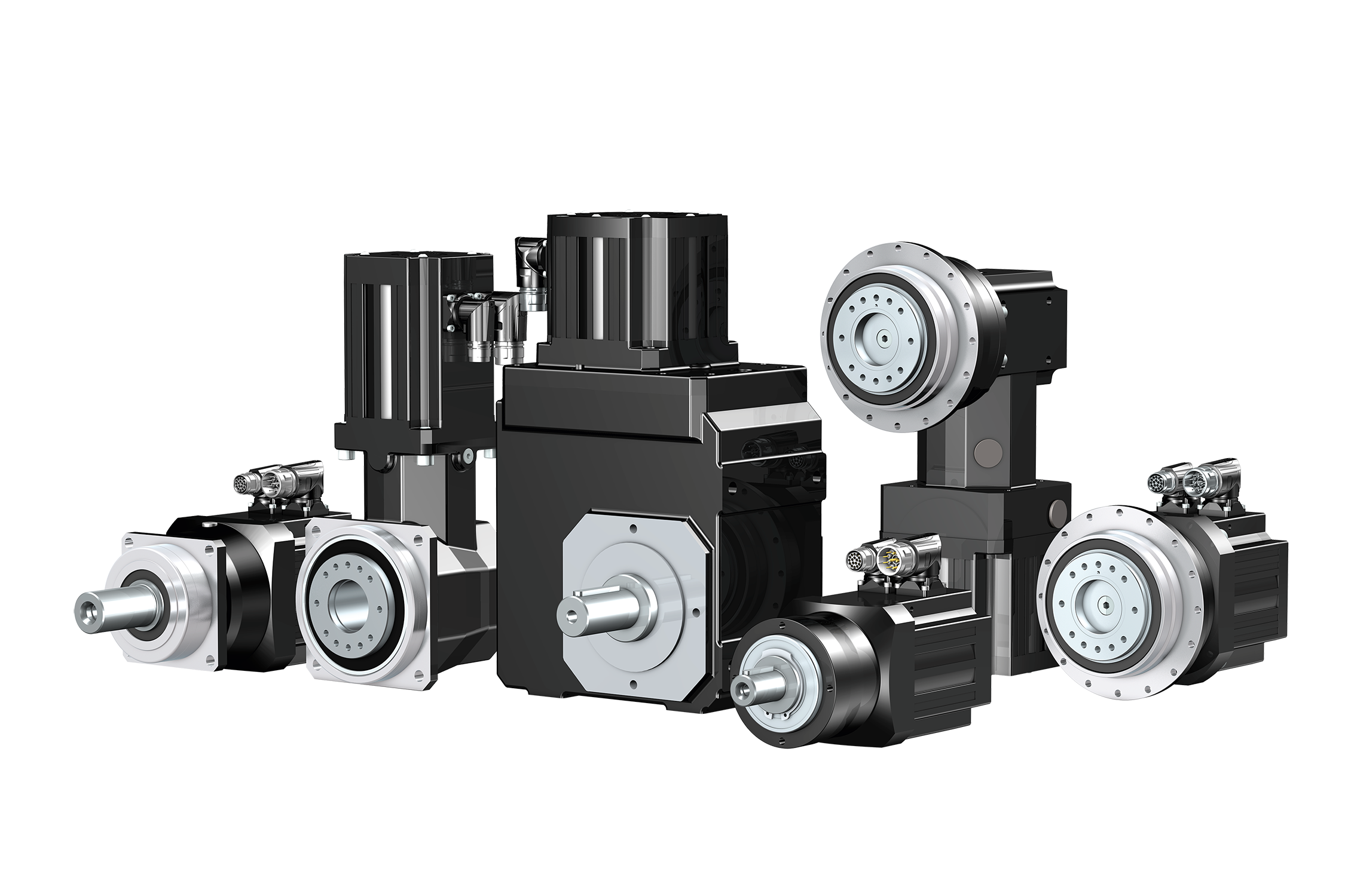 servo geared motors